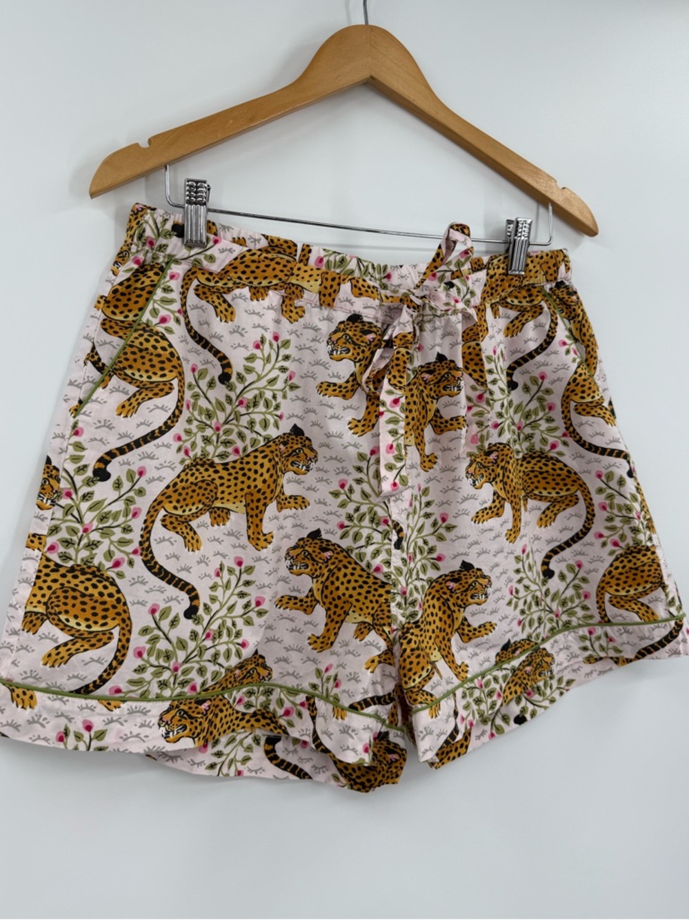 ✦NWT Printfresh PJ Shorts in Bagheera | Blush | Large